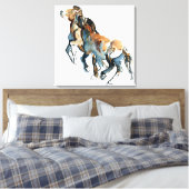 Neckbite 2013 leinwanddruck (Insitu (Schlafzimmer))