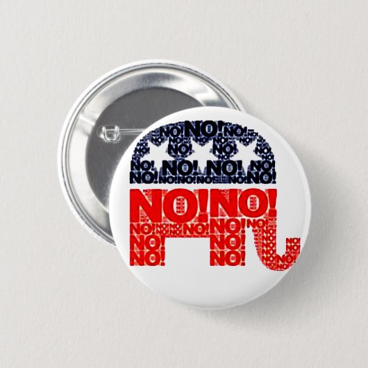 Necken Sie Party - Knopf Button (Vorne & Hinten)