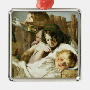 Necken Silbernes Ornament