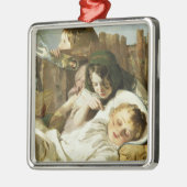 Necken Silbernes Ornament (Links)