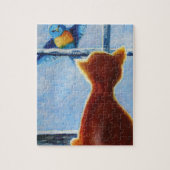 Neckender Vogel Puzzle (Vertikal)