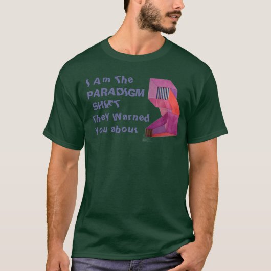 Necker Würfel-Paradigma-Verschiebung T-Shirt (Vorderseite)