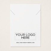 Necklace Add your Logo Juwelier Display Card (Vorderseite)