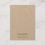 Necklace Bracelet Kraft - Kartenvorführerkarte Visitenkarte (Rückseite)