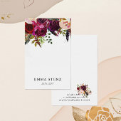 Necklace Display Card ・ Bold Boho Floral