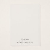 Necklace Display Card ・ Erthy Palm Trees Birds (Rückseite)