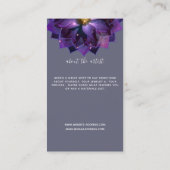 Necklace Display, Mystical Lotus Mandala Crafters Visitenkarte (Rückseite)