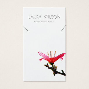 ©Necklace Juwelry Display Card ・ Blumenschlichthei