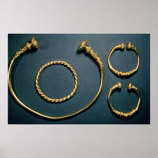 Necklet und Armbänder aus Waldalgesheim Poster (Vorne)