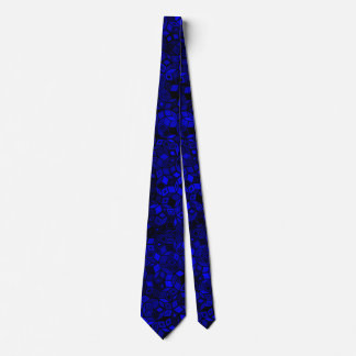 Necktie Blue Tetragon Krawatte