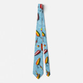 Necktie - Bob und Lures im Fischfang Krawatte (Vorderseite)