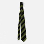 Necktie Buddy Army Green Stars & Stripes Krawatte (Rückseite)