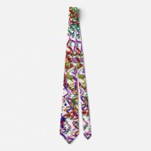 Necktie - Confetti & Streamers - Party Krawatte (Vorderseite)