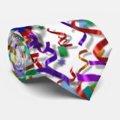 Necktie - Confetti & Streamers - Party Krawatte (Gerollt)