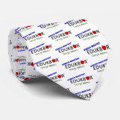 Necktie, der größte Erzieher der Welt Krawatte (Gerollt)