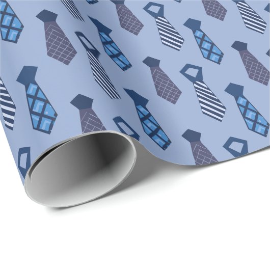 Necktie Geschenkpapier (Rolleneckpunkt)
