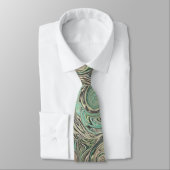 Necktie mit Coolen Wirbel Neck Ties Krawatte (Gebunden)