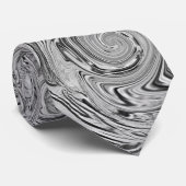 Necktie mit Coolen Wirbel Neck Ties Krawatte (Gerollt)