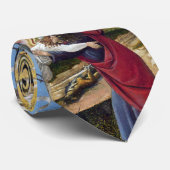 Necktie: Mystische Geburt von Sandro Botticelli Krawatte (Gerollt)