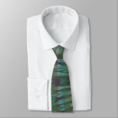 Necktie Necktie, nasse grüne Gefärbte Krawatte (Gebunden)