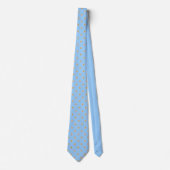 Necktie - New Daisy on Blue Krawatte (Vorderseite)