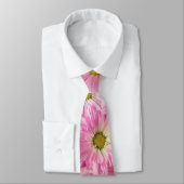 Necktie - Pink Gerbera Daisies Krawatte (Gebunden)