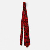 Necktie Red Tiles Krawatte (Rückseite)