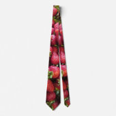 Necktie - Sommer Erdbeeren Krawatte (Vorderseite)