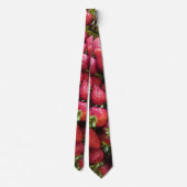Necktie - Sommer Erdbeeren Krawatte (Rückseite)