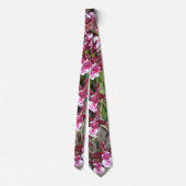 Necktie - Tolumnia Jairak Rainbow Orchid Krawatte (Rückseite)