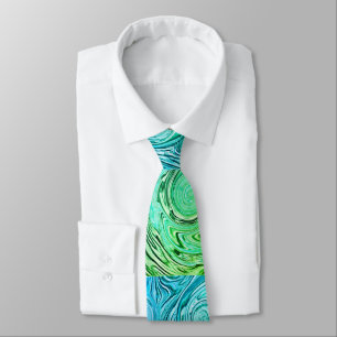 Necktie with Cool Swirls Neck Ties Krawatte