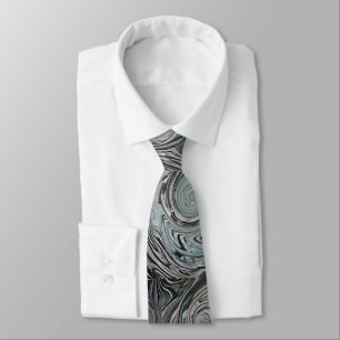 Necktie with Cool Swirls Neck Ties Krawatte