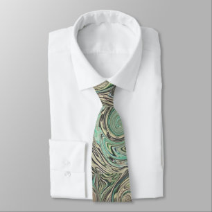 Necktie with Cool Swirls Neck Ties Krawatte