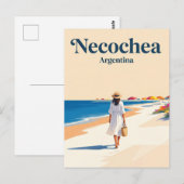 Necochea Argentinien Postkarte (Vorne/Hinten)