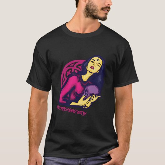 Necromancy Gothic-Geschenk Pastel Goth T-Shirt (Vorderseite)