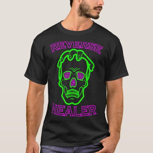 Necromancy Necromancer Dungeon Tabletop D20 RPG T-Shirt (Vorderseite)