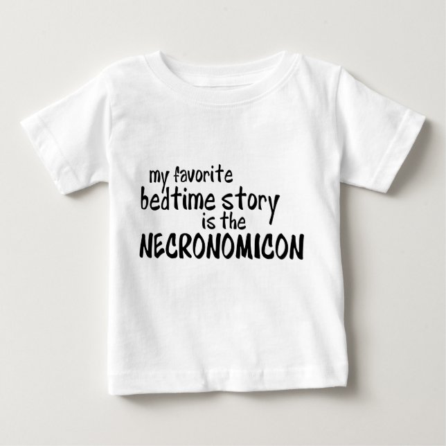 Necronomicon Bedtime Story Baby T-shirt (Vorderseite)