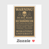 Necronomicon - Vorsorgeverbot durch Miskatonic