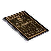 Necronomicon - Vorsorgeverbot durch Miskatonic Notizblock (Rechte Seite)