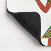 Nectanebo I die doppelte Krone tragend Mousepad (Ecke)