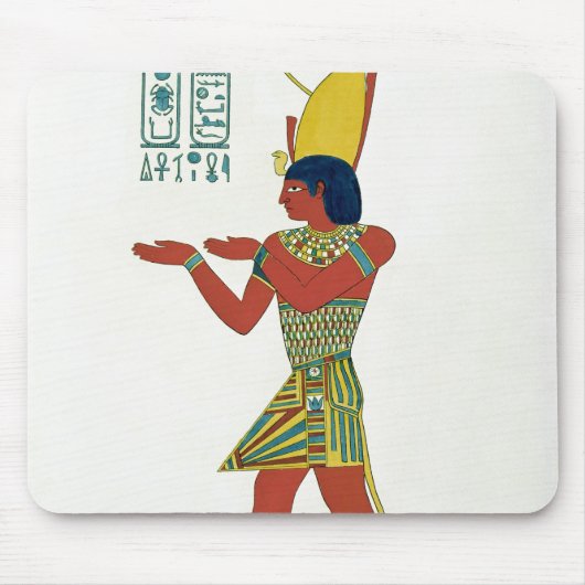 Nectanebo I die doppelte Krone tragend Mousepad (Vorne)