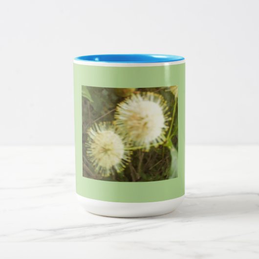 Nectar Blooms Zweifarbige Tasse (Mittel)