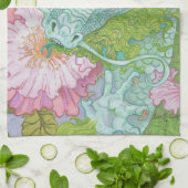 Nectar Dragon Geschirrtuch (Gefaltet)