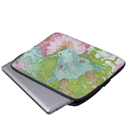 Nectar Dragon Laptopschutzhülle (Vorne Knopf)