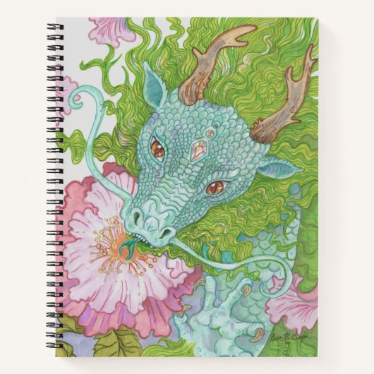 Nectar Dragon sketchbook Notizblock (Vorderseite)
