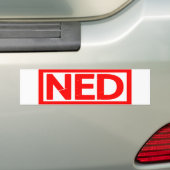 Ned Briefmarke Autoaufkleber (Auf Auto)