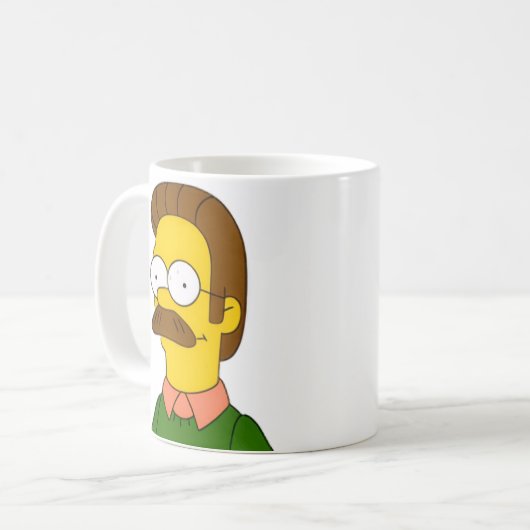 Ned Flanders Mug Kaffeetasse (Vorderseite Links)