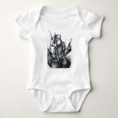 Ned Kelly Baby Strampler (Vorderseite)