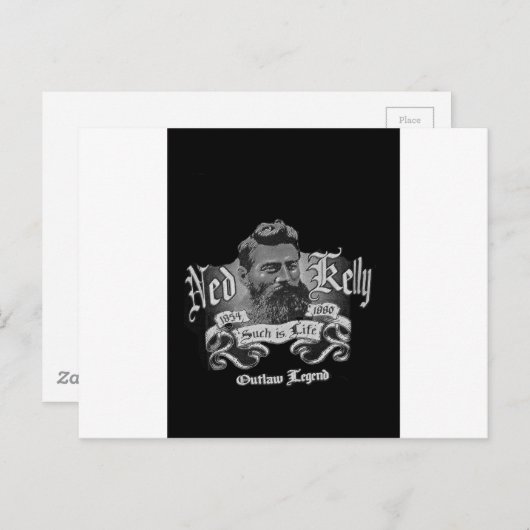 Ned Kelly - Eine australische Legende Postkarte (Vorne/Hinten)