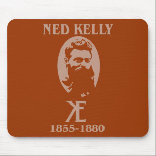 Ned Kelly Entwurf Mousepad